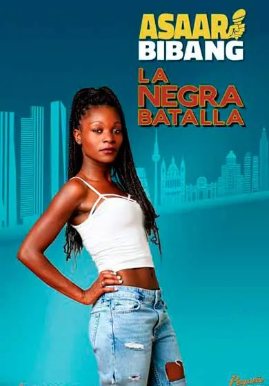 Cartel de Asaari Bibang: La negra batalla
