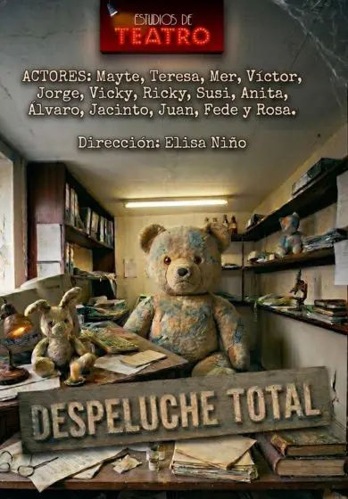 Cartel de Despeluche total
