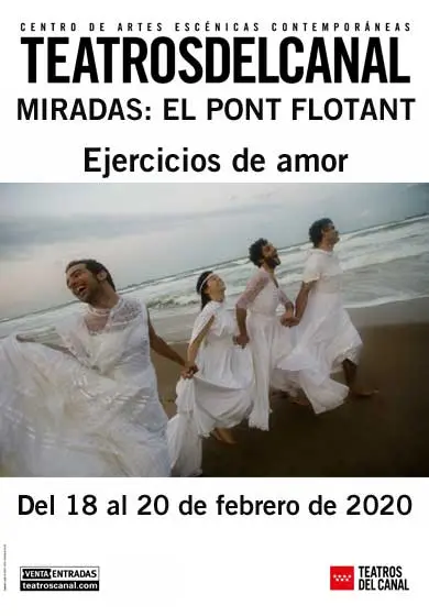 Cartel de EL PONT FLOTANT: Ejercicios de amor