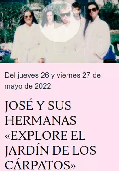 Cartel de Explore el jardín de los Cárpatos