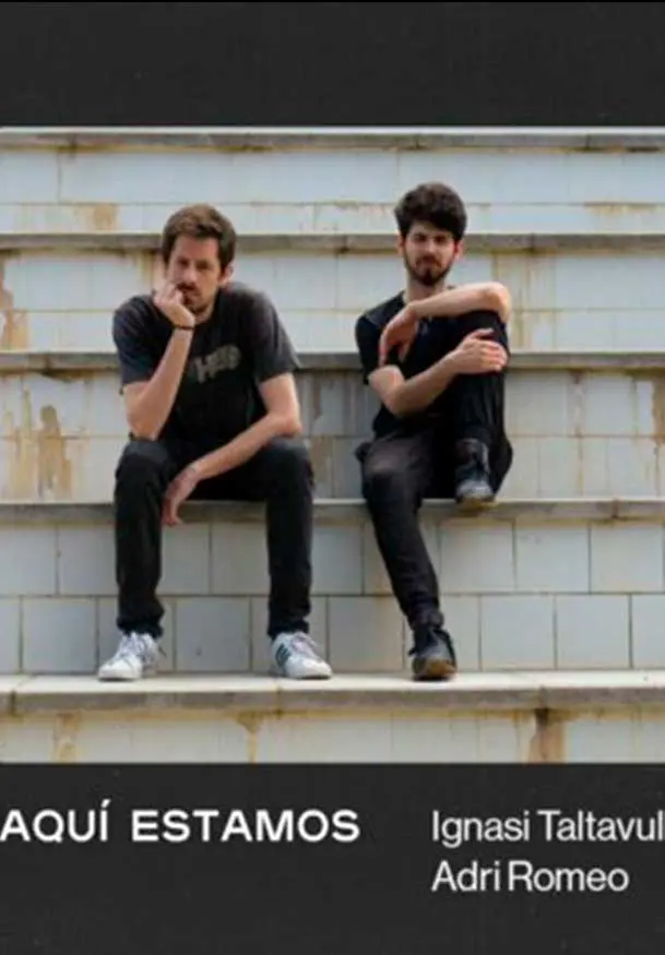 Cartel de Aquí estamos live