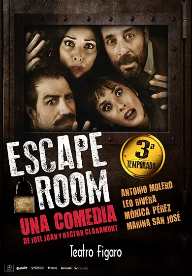 Cartel de Escape Room