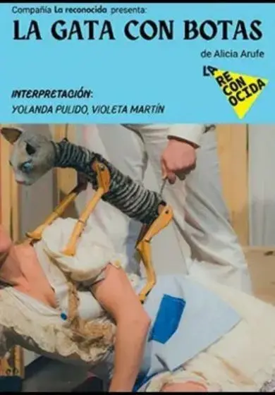 Cartel de La gata con botas