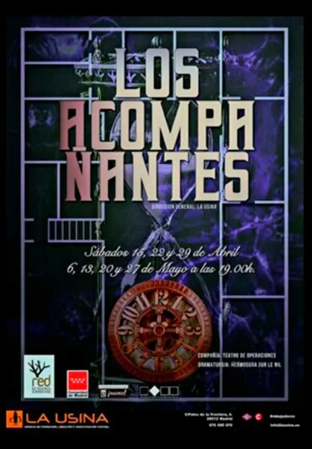 Cartel de Los acompañantes