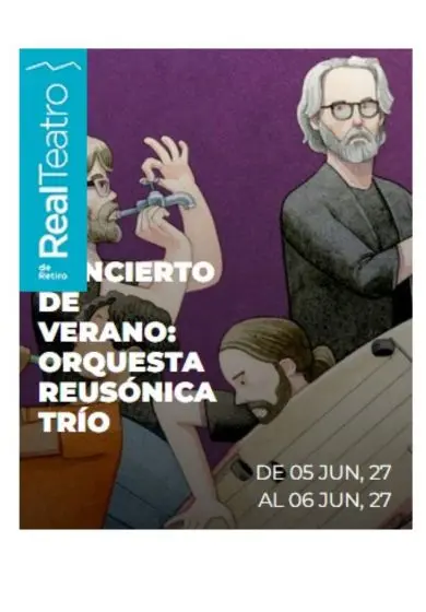 Cartel de Real Teatro de Retiro: Concierto de verano