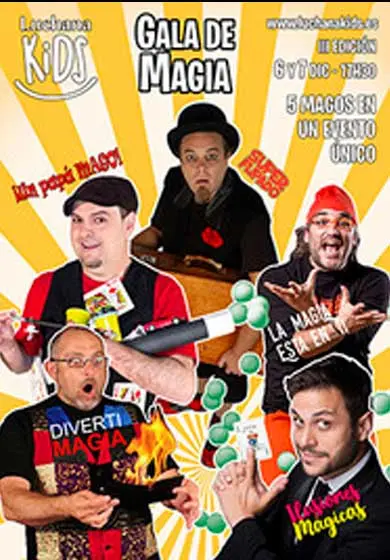 Cartel de Gala de magia