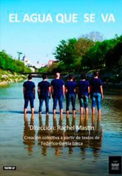 Cartel de El agua que se va