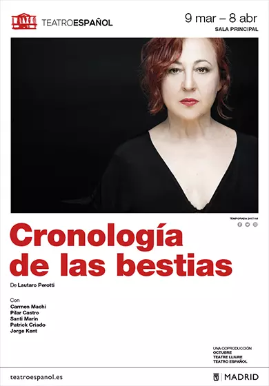 Cartel de Cronología de las bestias