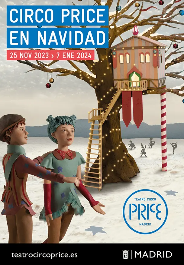 Cartel de Circo Price en Navidad: La Casa del árbol