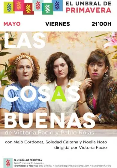 Cartel de Las cosas buenas