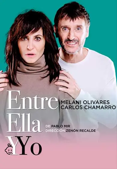 Cartel de Entre ella y yo