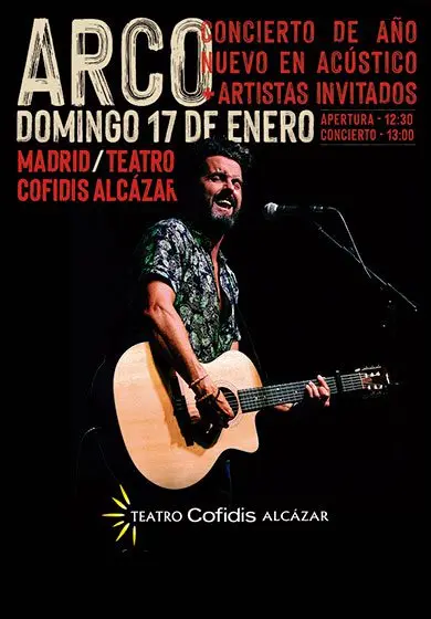 Cartel de Concierto Arco