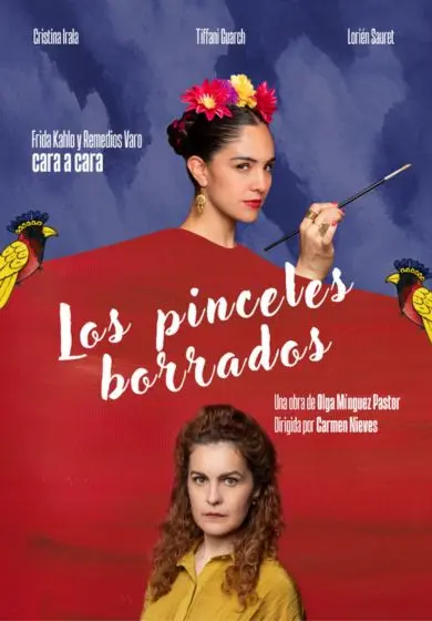 Cartel de Los pinceles borrados