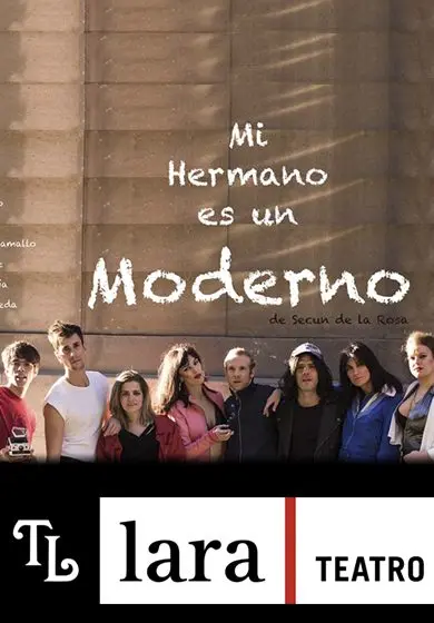 Cartel de Mi hermano es un moderno