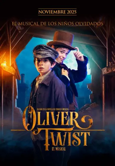 Cartel de Oliver Twist, el musical