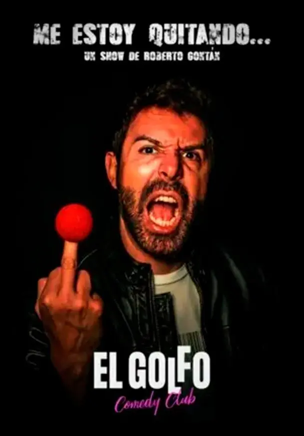 Cartel de Me estoy quitando - Roberto Gontán