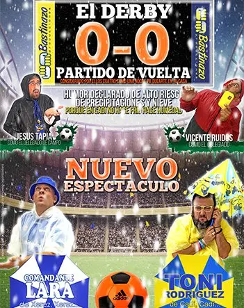 Cartel de El Derby: Partido de Vuelta