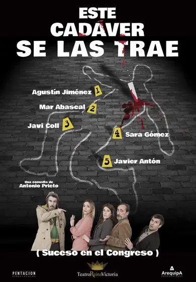 Cartel de Este cadáver se las trae
