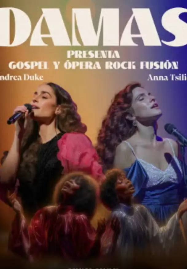 Cartel de Damas - Gospel y Opera Rock Fusión