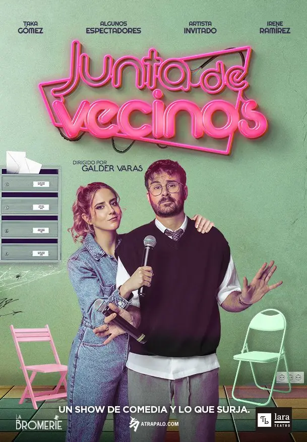 Cartel de Junta de vecinos