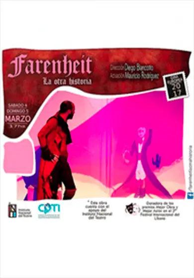 Cartel de Fahrenheit. La otra historia