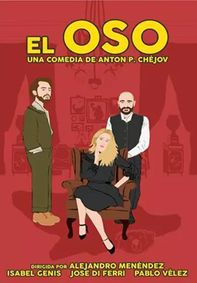 Cartel de Alejandro Menéndez: El Oso