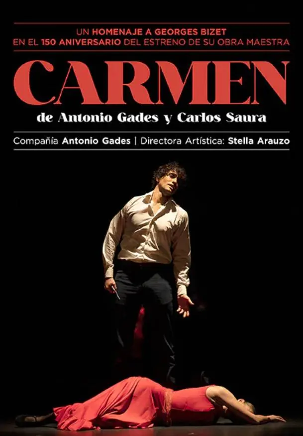 Cartel de Compañía Antonio Gades: Carmen