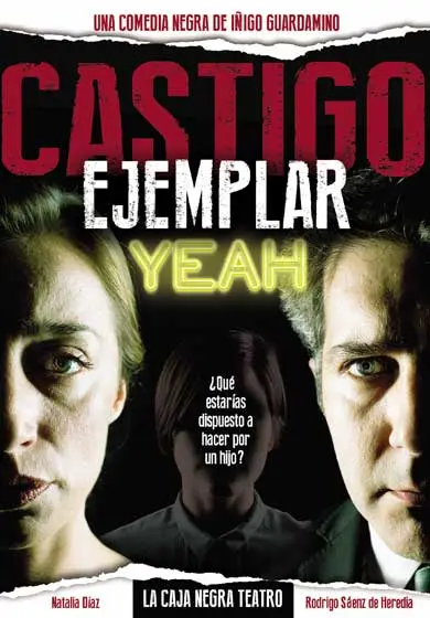 Cartel de Castigo ejemplar yeah