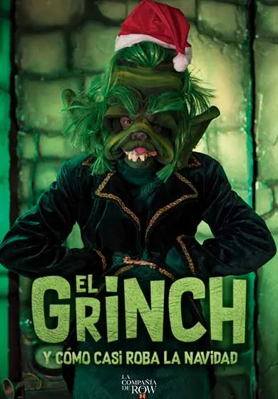 Cartel de El Grinch, y como (casi) roba la Navidad