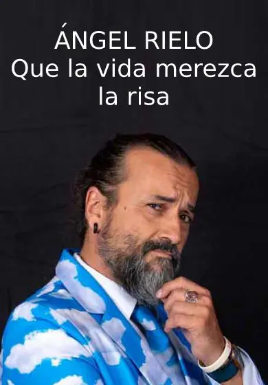 Cartel de Que la vida merezca la risa
