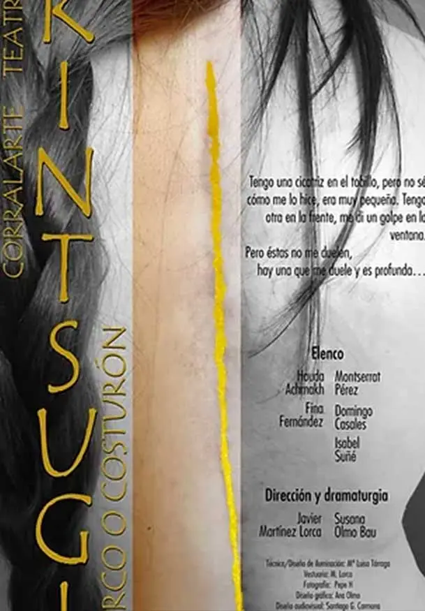 Cartel de Kintsugi: surco o costurón