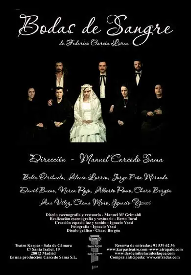 Cartel de Carcedo Sama: Bodas de Sangre