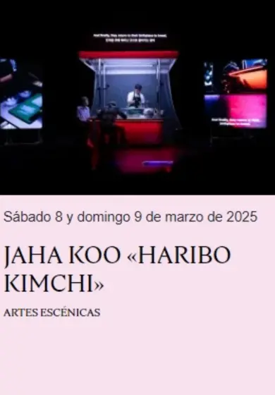 Cartel de Haribo Kimchi
