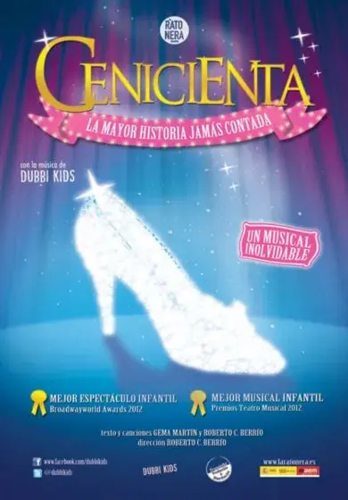 Cartel de Cenicienta, la mayor historia jamás contada