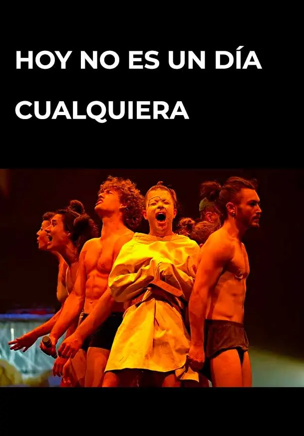 Cartel de Hoy no es un día cualquiera