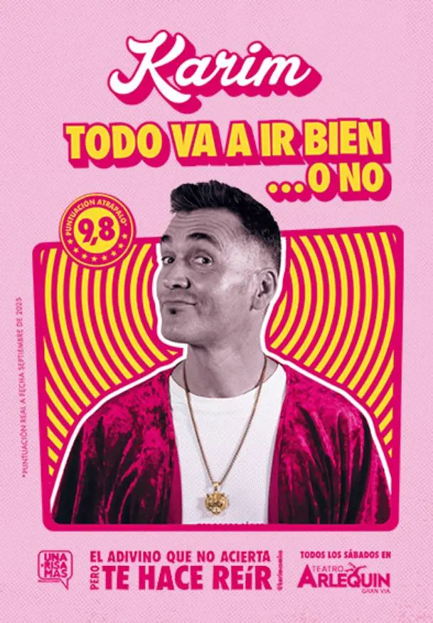 Cartel de Todo va a ir bien, Karim