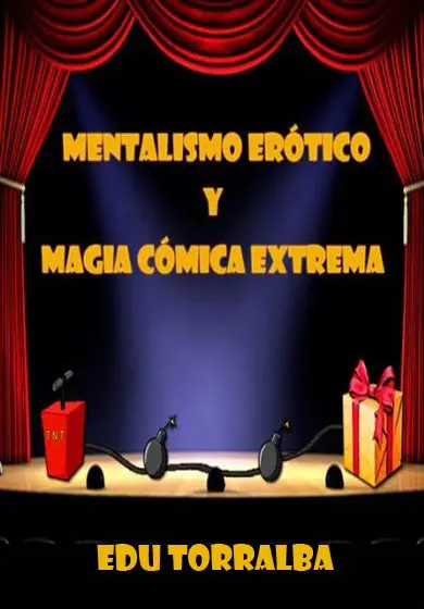 Cartel de Mentalismo erótico y magia cómica