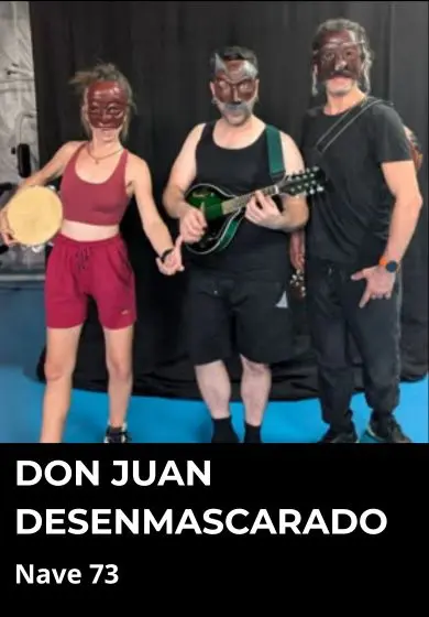 Cartel de Don Juan Desenmascarado
