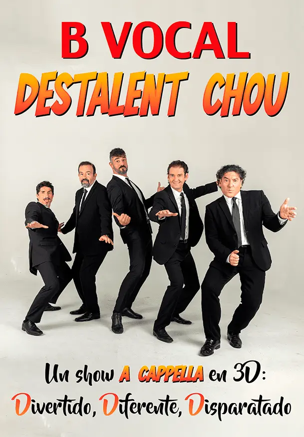 Cartel de B VOCAL: Destalent Chou