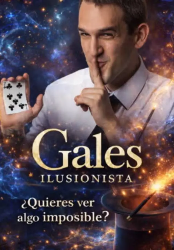 Cartel de Gales Ilusionista