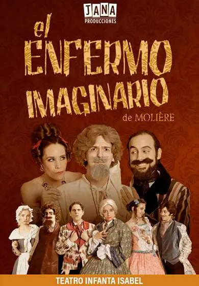 Cartel de El enfermo imaginario