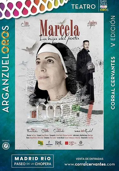 Cartel de Marcela, la hija del poeta