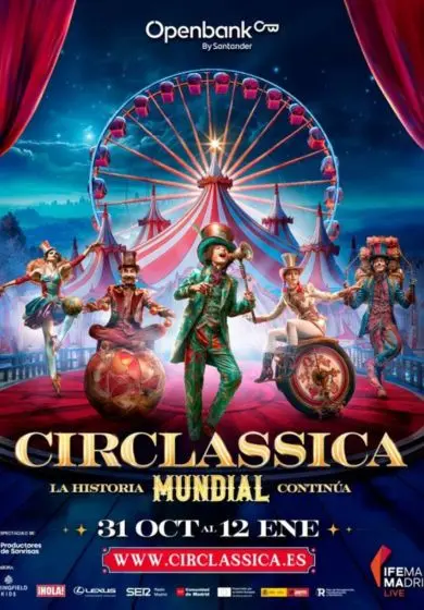 Cartel de Circlassica presenta: La historia MUNDIAL continúa
