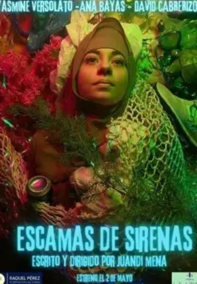 Cartel de Escamas de sirenas