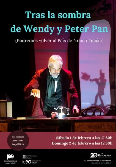 Cartel de Tras la sombra de Wendy y Peter
