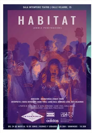 Cartel de Habitat (doble penetración)