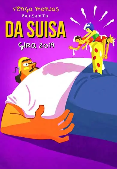 Cartel de Venga Monjas: Da Suisa