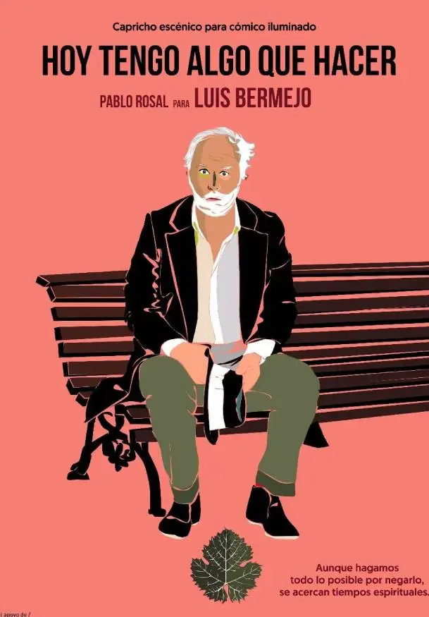 Cartel de Hoy tengo algo que hacer