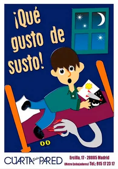 Cartel de Qué gusto de susto