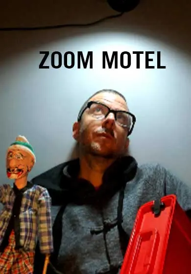 Cartel de Abadía Confinada: Zoom Motel